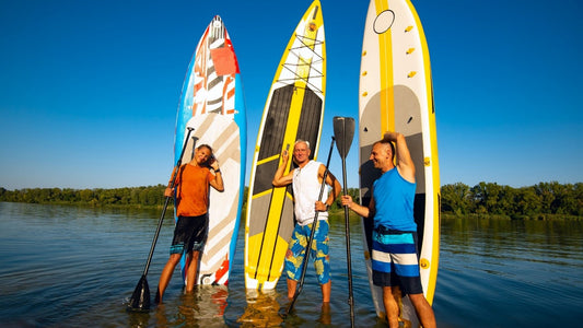 People enjoying with Rideo Paddle Board