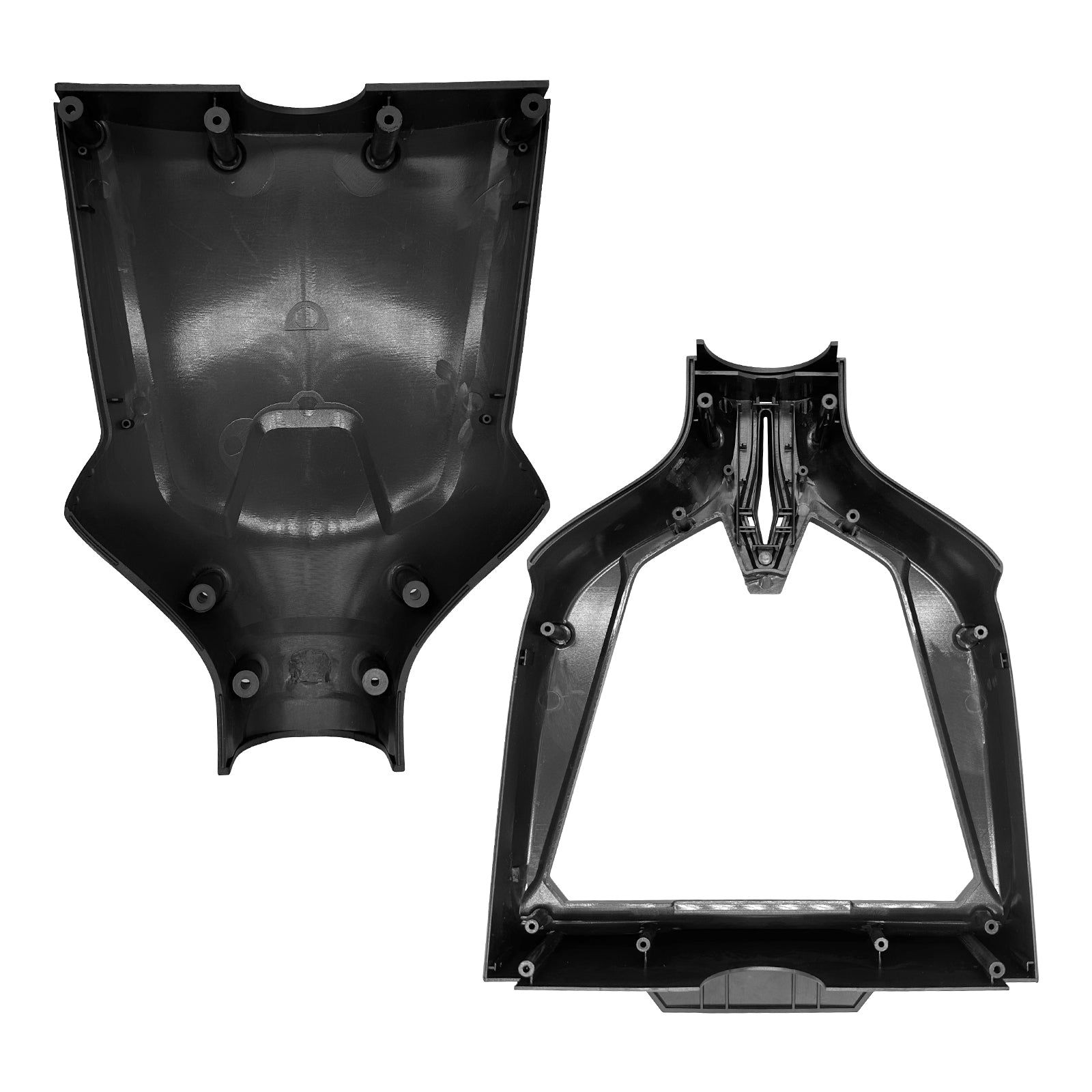 RIDEO Workshop Parts Hoverboard V3 8.5" Replacement Shell 4 Pieces Black - RIDEO