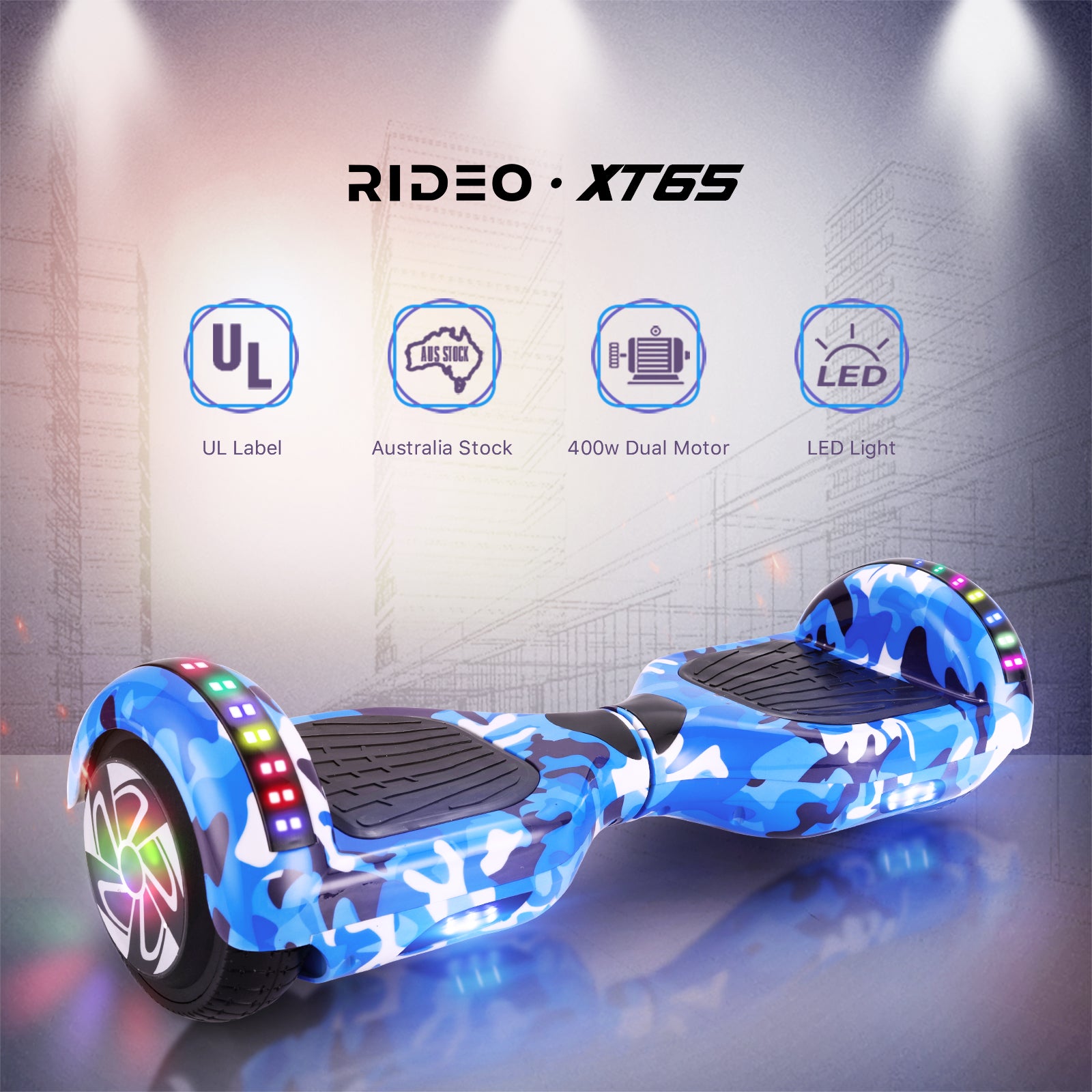 RIDEO Hoverboards Explore High Quality Self Balancing Scooters